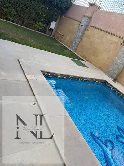 Your chance to own a standalone villa in Katameya Hills, 465 sqm built-up area, pool, central ACs, fully finished