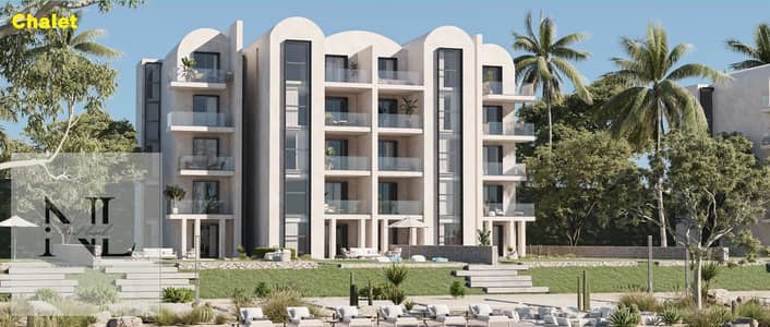 فرصتك تمتلك شاليه كورنر في سولت – تطوير مصر، مرحلة سي سولت، مساحة 95 م، إطلالة بحر ولاجون، موقع مميز للغاية