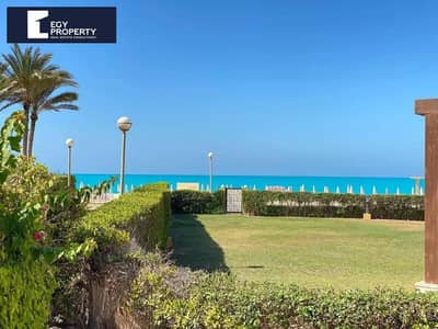 Direct on Sea Fully Finished Chalet for Sale in  Hacienda Ras El Hekma - North Coast
