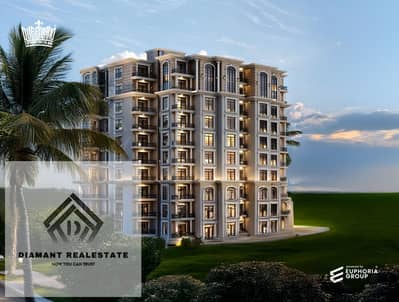 دوبلكس 5غرف باقل سعر متر في العاصمه الاداريه بخصم 20% وبالتقسيط علي 12 سنه بجوار الجامعه البريطانيه وخطوات من اكبر منطقه خدمات بالR8