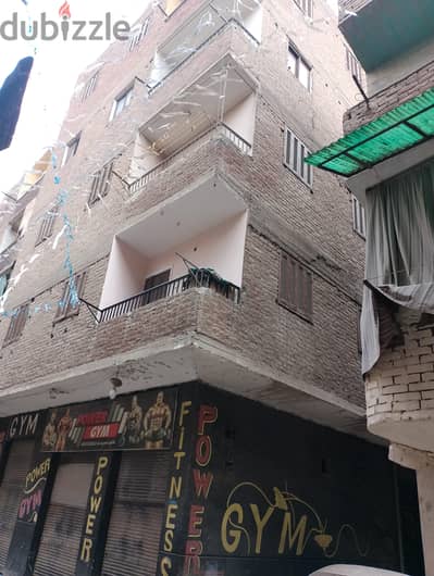 عماره للبيع أمام مترو امبابه مباشره