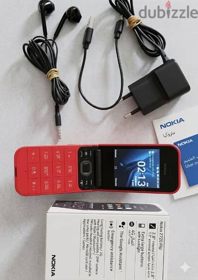 nokia flip 2720  نوكيا فليب ٢٧٢٠