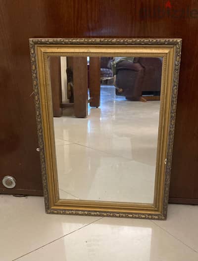 مرايه برواز مدهب 45سم عرض 55 طول ارتفاع