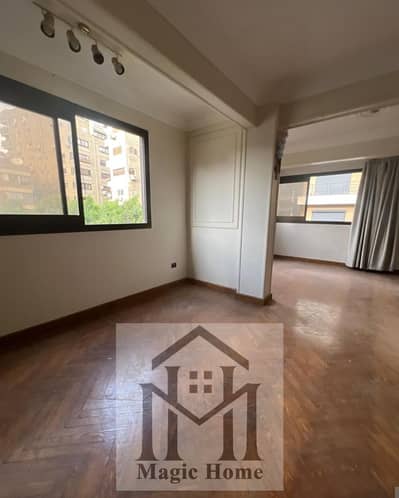  Not just an apartment… this is a rare 3-sided corner unit in the heart of Mohandessin, just 1 minute from the metro!
