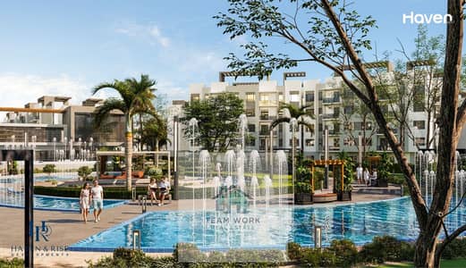 للاستثمار أو السكن امتلك ستديو بسعر الطرح الأول في كمبوند Haven West  بمقدم 150ألف For investment or residence, own a studio at the initial launch p