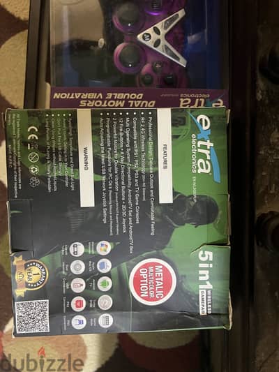 Wireless gamepad 5 in 1 للبيع عدد اتنين
