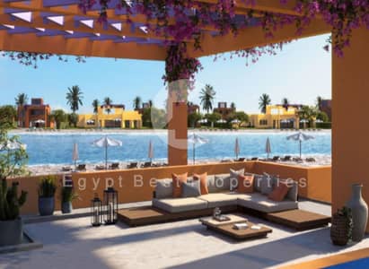 STANDALONE VILLA PRIVAT POOL FOR SALE AT RED SEA NEW GOUNA FULL SEA VIEW FINISHED BY ORASCOME DISTANCE TO THE BEACH PRICE WITH INSTALLMENT UP 8 YEARS