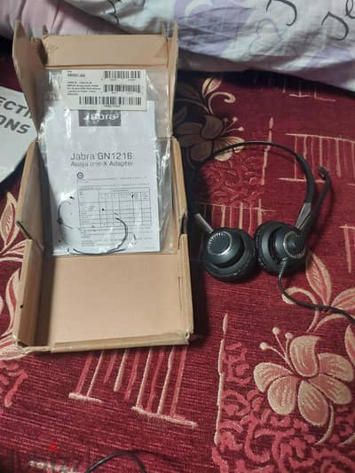 سماعه jabra avaya حالتها جيده و مخصصة لشغل call center  السعر 1400