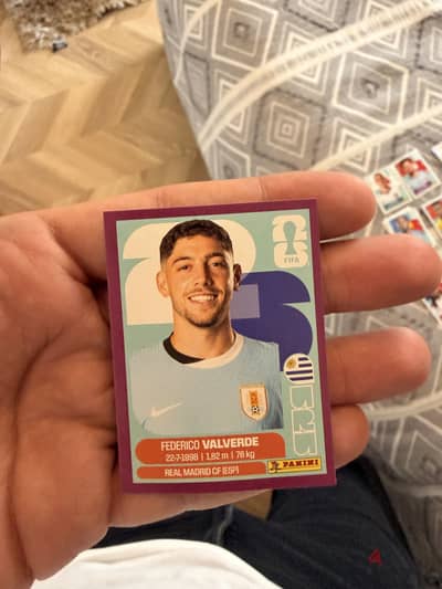 Valverde extremely rare card (US pack)