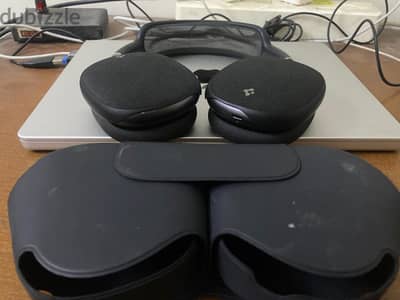 Airpods Max // Space Gray // Original Spigen Steel Cover