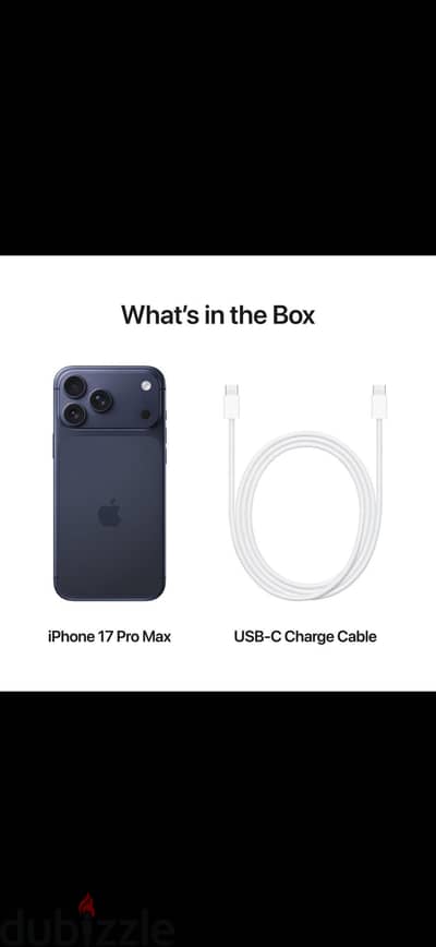 iPhone 17 Pro Max blue -  ايفون 17 برو ماكس كحلى