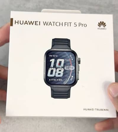 للبيع ساعة Huawei Watch Fit 5 Pro الأصلية، زيرو متفتحتش (برشام المصنع)