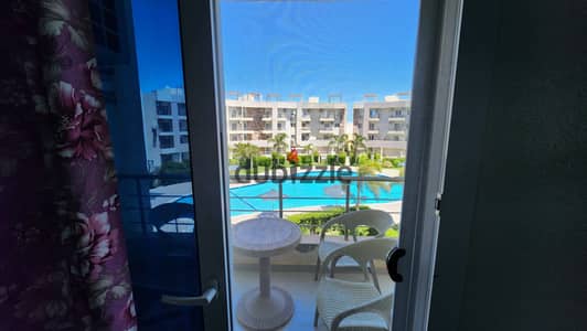 شاليه 3 غرف مكيف كامل دور تاني في مرسيليا بيتش 4