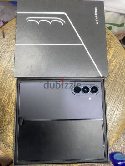 Galaxy Z Fold 7 dual sim 512G Black فتحت علبة