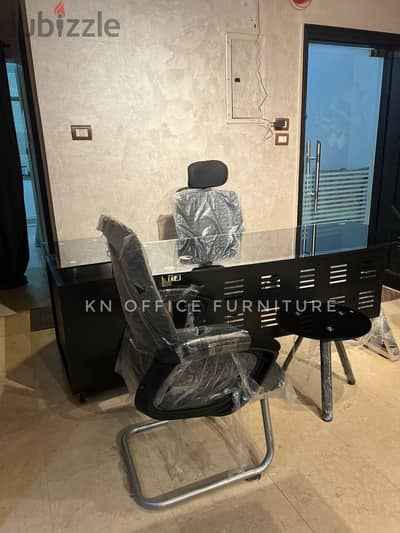 مكتب زجاج سيكوريت ضد الكسر من شركة KN office furniture