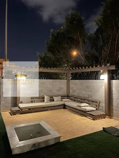 Villa ready to move with open view in front of El Rehab on Suez road