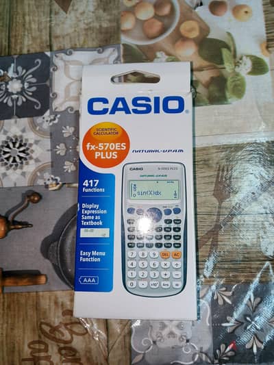 الي حاسبه كاسيو casio fx-570ESPLUS