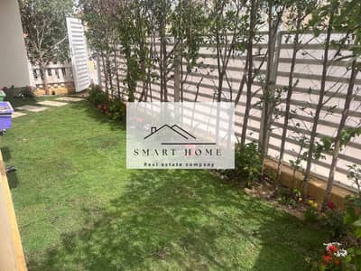 Ground floor apartment for sale, 145 sq m with a 100 sq m garden, in Al Khamael Compound, Sheikh Zayed