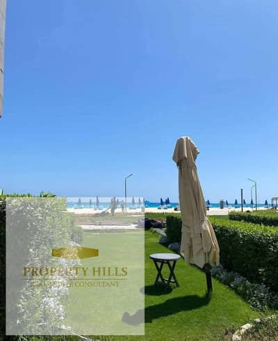بفيو كامل علي البحر و سعر لقطه شاليه متشطب في  Cali coast جاهز للمعاينه