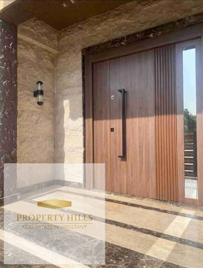 Villa ready for sale in Cleopatra Palace, you will receive it immediately, located in front of Open Air Mall