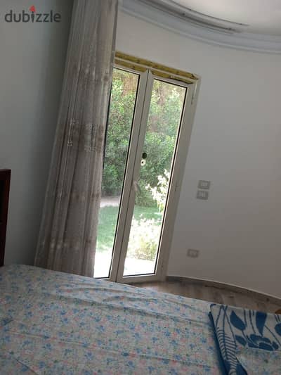 For rent furnished or empty apartment in a villa in the first gathering of Marina City, ground floor with a private garden, 177 meters + the garden, 3 repeated, Al-Nakhil Gate, Mustafa Kamel and from Gate 6 Marina City in front of Al-Husseini Market and the first gathering police station and Mustafa Kamel Street, restaurants and cafes, and Al-Qabani for furniture village