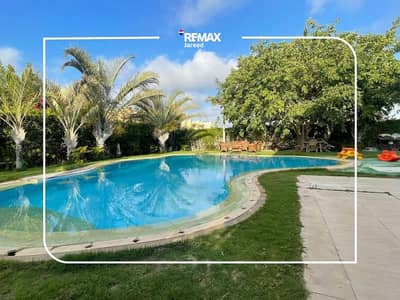 Fully furnished Luxurious Villa for Daily Rent in Marina 7 – Third Row from the Sandy Lagoon private pool