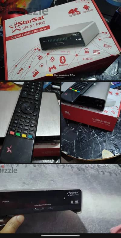 رسيفر  ستار سات x1 pro  غنى التعريف