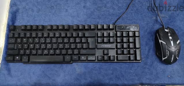 كيبورد استعمال خفيف بدون اي مشاكل RGB