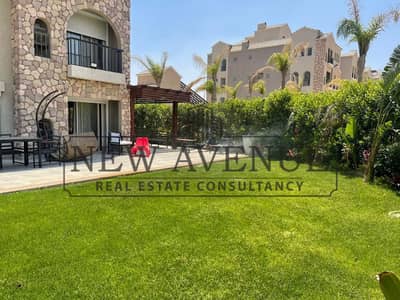 دوبلكس أرضي كورنر للبيع في جرين سكوير – MOSTAKABL CITY | متشطب سوبر لوكس وجاهز للسكن متشطبة تشطيب سوبر لوكس وجاهزة للسكن الفوري