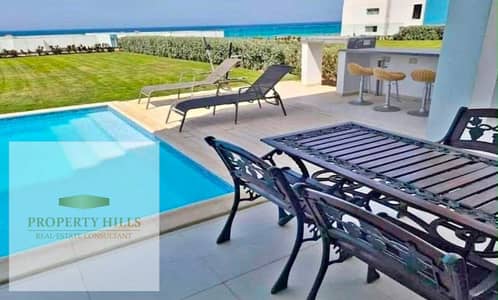 Villa ready to move full sea view marina fully finished furnitured