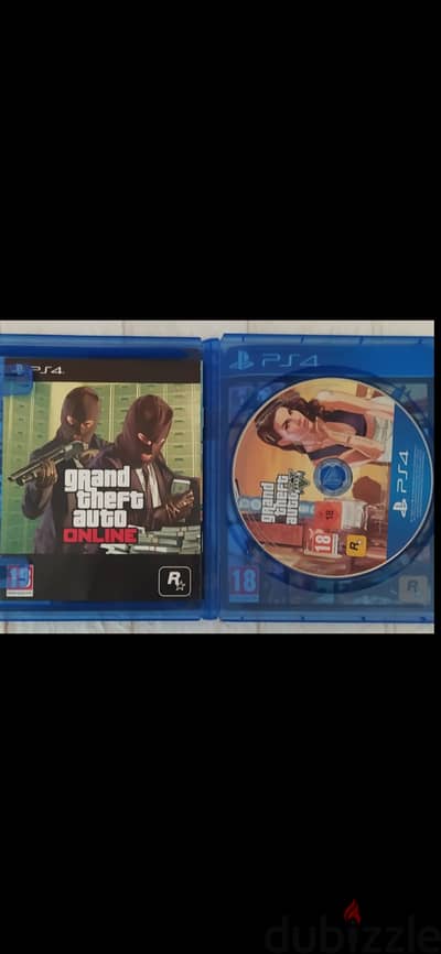 العاب ps4 لعبه اصليه سي دي gta