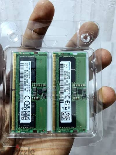 2 x SAMSUNG 8 GB. RAM DDR5  5600 MHZ