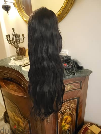 باروكة شعر طبيعي اوروبي جديده