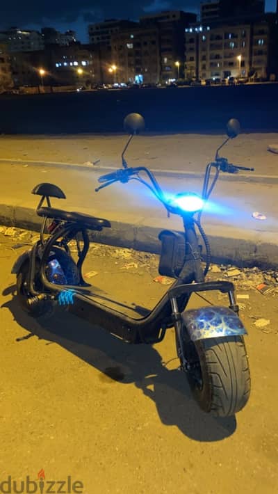harly electric scooter with new batteries