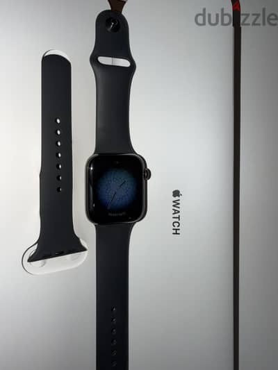 Apple watch series 6 battery 99% 44 mm stainless steel