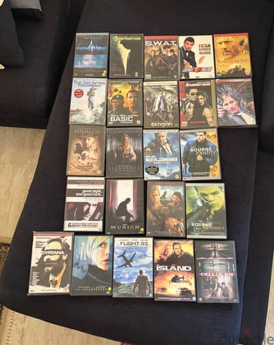 DVD movies in perfect condition