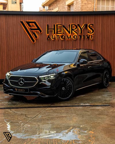 Mercedes E200 AMG Fully Loaded