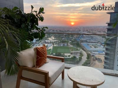 شقة متشطبة بالتكييفات للبيع في ZED Towers الشيخ زايد