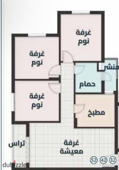 Apartment for Sale in Rawdat Al Obour | 102 sqm | 3 Bedrooms | Fully Paid | Company Finishing l fully finished