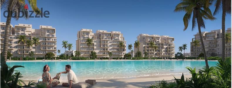 دوبلكس مودرن متشطب بأرخص سعر فى لاجونز العلمين بجانب بالم هيلز العلمين Lagoons