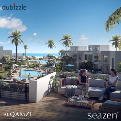 95sqm 2bedrooms chalet for sale next to Waterway, fully finished, in installments over the longest payment period on the North Coast, Seazen Village