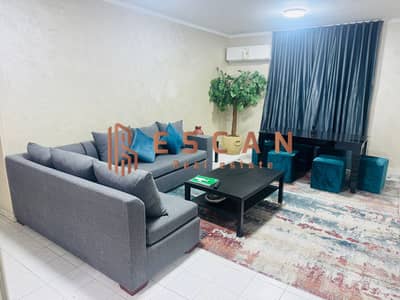 Furnished apartment for rent in Al Rehab, prime location near the market and services