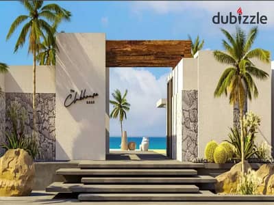 Chalet 65m finished with air conditioning in Al-Dabaa Bay in Dos Village North Coast with a 10% down payment and installment over 10 years