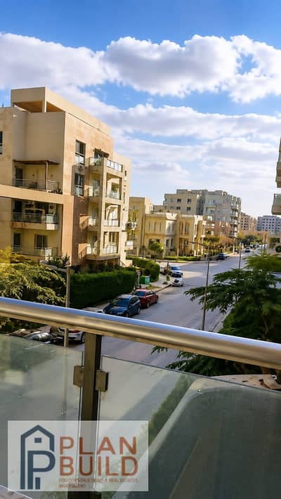 شقة 192 متر كمبوند كالما حدائق اكتوبر دور تاني تقسيمة ممتازة ومساحة واسعة