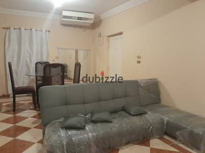 شقة للإيجار مفروش بالمعراج السفلي زهراء المعادى