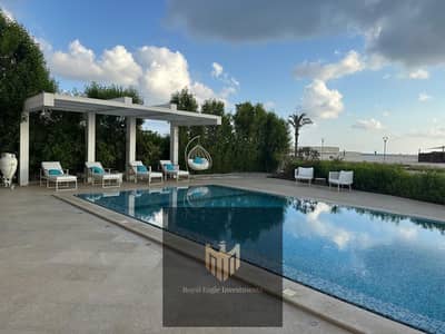 marassi villa standalone for rent first row sea - private pool - north coast