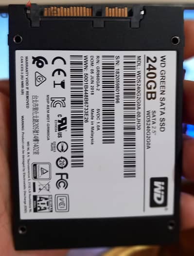 ssd western digital 240