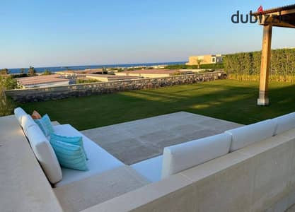 Prime view fully finished with ac's stand alone villa for sale in caeser sodic ras el hekma