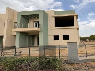 For sale in Madinaty a twin house villa J modern corner street in a very distinctive location in VG5