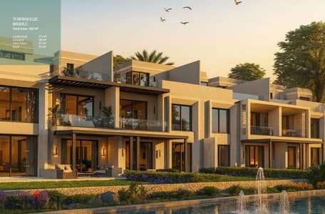 فرصة مميزة لامتلاك تاون هاوس للبيع في V Town كمبوند زايد الجديدة